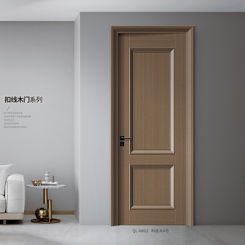 Buckle wire wooden door