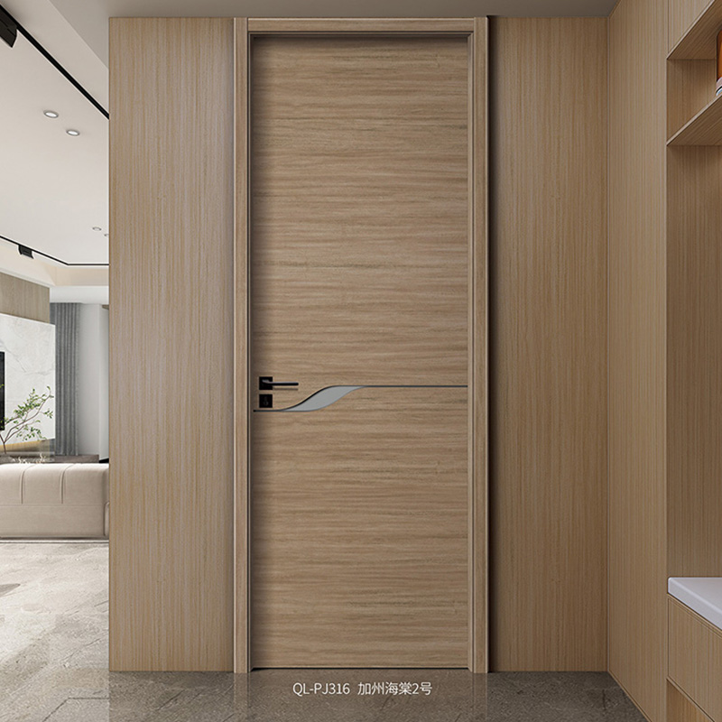Mosaic wooden door