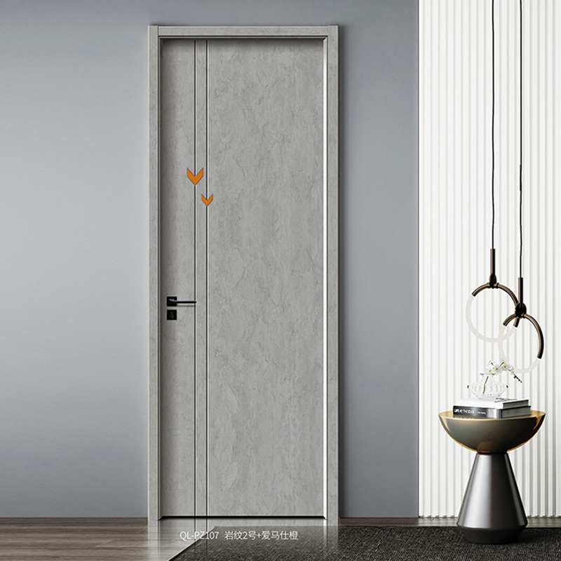 Assembled wooden door