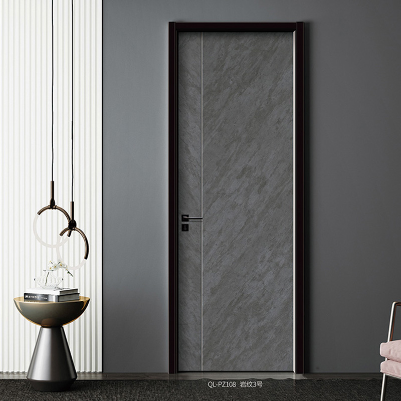 Assembled wooden door