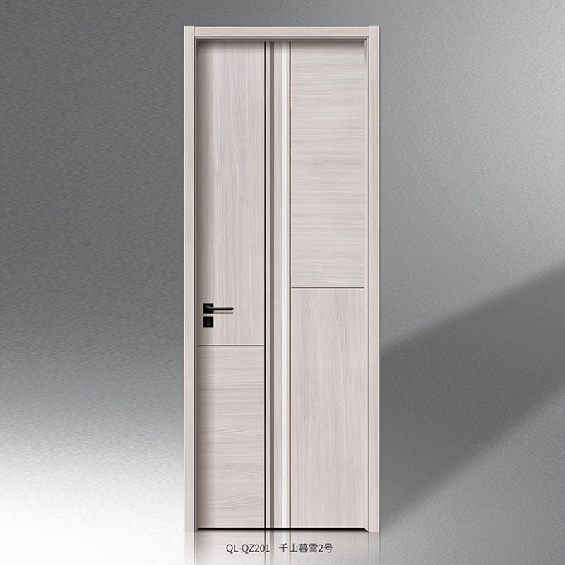 Assembled wooden door